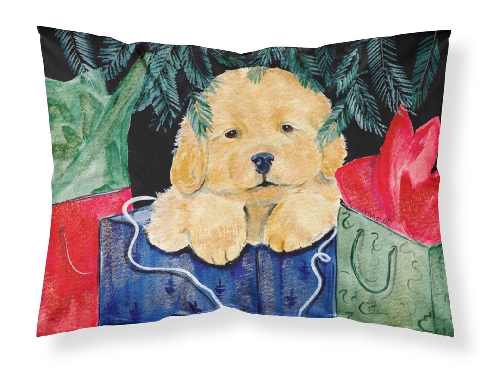 6303 SS8580PILLOWCASE Golden Retriever Fabric Standard Pillowcase